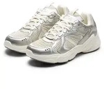 Sneaker FILA "COLLENE EVO WMN", Damen, Gr. 42, silber (silber champange),...