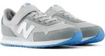 Sneaker NEW BALANCE "323", M&auml;dchen, Gr. 30, grau (slate grau, fan blau), Synthetik,