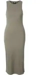 A-Linien-Kleid URBAN CLASSICS "Urban Classics Ladies Long Racerback Rib Dress",