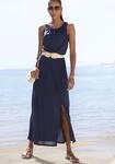 LASCANA Maxikleid "aus Jerseyware mit hohem Beinschlitz" Sommerkleid,...