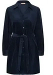 Midikleid CULTURE "Damen Kleid CUkalla", Damen, Gr. M, N-Gr, blau (marineblaus),