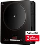 Hanseatic Einzel-Induktionskochplatte "HIC12200SME" inkl. 3 Jahre...