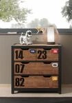 Vipack Schubkastenkommode "Alex" Made in Europe, aus teilmassiver Kiefer und MDF