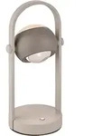 MUSTERRING LED Tischleuchte "CANNON, Akku LED Tischlampe Touchdimmer 4W 400 Lumen