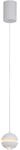 LED Pendelleuchte "LINI", wei&szlig;, 1, &Oslash; 10cm H: 23cm, 1 Stk., SCH&Ouml;NER