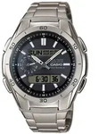 Funkchronograph CASIO FUNK, silber (silberfarben, grau), Armbanduhren, Herren, Funkchronograph CASIO FUNK, silber (silberfarben, grau), Armbanduhren, Herren,