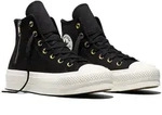Sneaker CONVERSE "CHUCK TAYLOR ALL STAR PLATFORM LIFT ZIPPERS", Damen, Gr. 41,5,