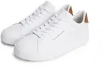 Sneaker TOMMY HILFIGER "TH COURT LTH DETAIL ESS", Herren, Gr. 47, Textil, wei&szlig;
