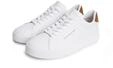 Sneaker TOMMY HILFIGER "TH COURT LTH DETAIL ESS", Herren, Gr. 47, wei&szlig; (wei&szlig;,