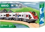 Spielzeug-Zug BRIO "BRIO WORLD, Trains of the World SBB-Zug (36090)", wei&szlig; (bunt),