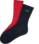 Businesssocken BOSS "2P RS ShineDiam CC W", Damen, Gr. 39-42, bunt (bright rot...