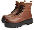 Tommy Jeans Winterstiefelette "TJW PLATFORM BOOTS WL" Blockabsatz, Schn&uuml;rboots,
