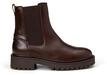 Chelseaboots MARC O'POLO "aus edlem Rindleder", Damen, Gr. 36, braun (schwarz braun),