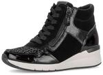 Sneaker GABOR "Sneaker high", Damen, Gr. 35, schwarz, Schuhe Sneaker