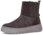 Winterstiefelette GABOR "Winterstiefelette", Damen, Gr. 36, grau, Schuhe
