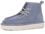 Schn&uuml;rschuh GABOR "Schn&uuml;rstiefelette", Damen, Gr. 35, blau, Schuhe Schn&uuml;rschuh