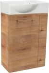 FACKELMANN Waschtisch "SBC" Set, bestehend aus Becken und Unterbau, Breite ca. 45 cm