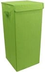 VCM Faltbox "W&auml;schekorb W&auml;schebox Stoffbox mit Deckel Dreso L"