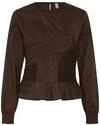 Culture Langarmbluse "Damen Bluse langarm CUajda"