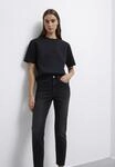 T-Shirt MAVI "SHORT SLEEVE FASHION JERSEY", Damen, Gr. XS, schwarz (jet schwarz), 69%