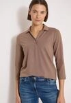 Cecil Poloshirt mit 3/4 &Auml;rmeln