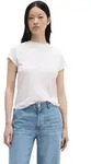 T-Shirt MARC O'POLO "aus Organic Cotton", Damen, Gr. XXS, wei&szlig;, Obermaterial: 100%