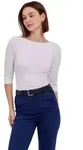 Langarmshirt FALKE "Cotton Stretch", Damen, Gr. XS, wei&szlig; (wei&szlig; (2000)), Shirts
