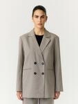Y.A.S Longblazer "YASCHEKKA LS OVERSIZE BLAZER NOOS" Materialmix, oversize