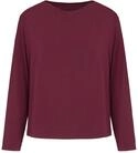 Pyjama HUNKEM&Ouml;LLER "Top Jersey Essential", Damen, Gr. XS, lila, 92% Viskose, 8%