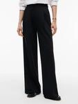 Tommy Hilfiger Anzughose "VISCOSE BLEND WIDE LEG" Materialmix, l&auml;ssig geschnitten