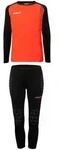 Sportanzug UHLSPORT "Torwart-Sets Impulse Junior Kids", Jungen, Gr. 152, rot (fluo