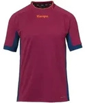 T-Shirt KEMPA "Shirt PRIME TRIKOT", Damen, Gr. XL, blau (deep blau, deep rot),
