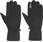 Fleecehandschuhe JACK WOLFSKIN "HIGHLOFT GLOVE", Damen, Gr. S, schwarz, Obermaterial: