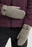 F&auml;ustlinge JACK WOLFSKIN "MEDLEY KNIT MITTEN W", Damen, Gr. S (36), grau (linen),