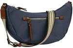 camel active Handtasche "Bari" aus hochwertigem matten Nylon mit gestreiftem