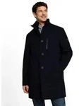 Wollmantel TOM TAILOR, Herren, Gr. XXL, schwarz (sky captain), Web,...