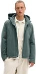 Outdoorjacke MARC O'POLO "mit abnehmbarer Kapuze", Herren, Gr. S, gr&uuml;n (skipping