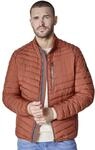 Steppjacke CASAMODA "CASAMODA Steppjacke uni", Herren, Gr. 3XL, braun (rot), 100%