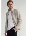 Fellimitatjacke STREET ONE MEN, Herren, Gr. 3XL, beige (antique beige),