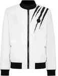 Blouson PLEIN SPORT "Scratch", Herren, Gr. S, wei&szlig; (01, wei&szlig;), Futter: 100%