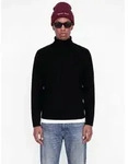 Jack & Jones Rollkragenpullover "JPRBLUCALLUM CABLE KNIT ROLL NECK" Materialmix,
