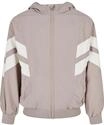URBAN CLASSICS Langmantel "Urban Classics Damen Girls Crinkle Batwing Jacket"