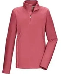Fleeceshirt KILLTEC "KSW 138 GRLS FLC SHRT", M&auml;dchen, Gr. 152, rosa (beere),