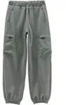 Fleecehose CMP "WOMAN LONG PANT", Damen, Gr. M, N-Gr, grau (gr&uuml;n),...