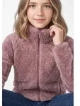 Fleecejacke ICEPEAK "ICEPEAK LOMA JR", Jungen, Gr. 128, rosa (amethyst), Fleece,