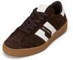 Sneaker MARC O'POLO "aus Leder mit Cordstruktur", Damen, Gr. 37, braun (burnt