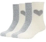 Socken TAMARIS, Damen, Gr. 39-42, grau (high rise), Obermaterial: 98%...