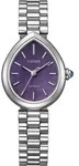Solaruhr CITIZEN "CITIZEL L Rainell", lila (silberfarben, lila, lila), Armbanduhren,