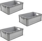 keeeper Transportbeh&auml;lter "Transportbox robert, 3er Set, 45 L, 60 x 40 x 22...