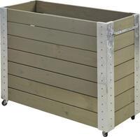 PLUS Blumenkasten "Cubic" BxTxH: 50x120x95 cm